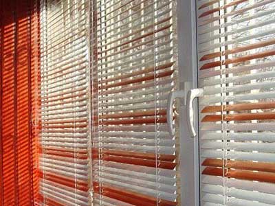 Горизонтальные алюминиевые жалюзи
